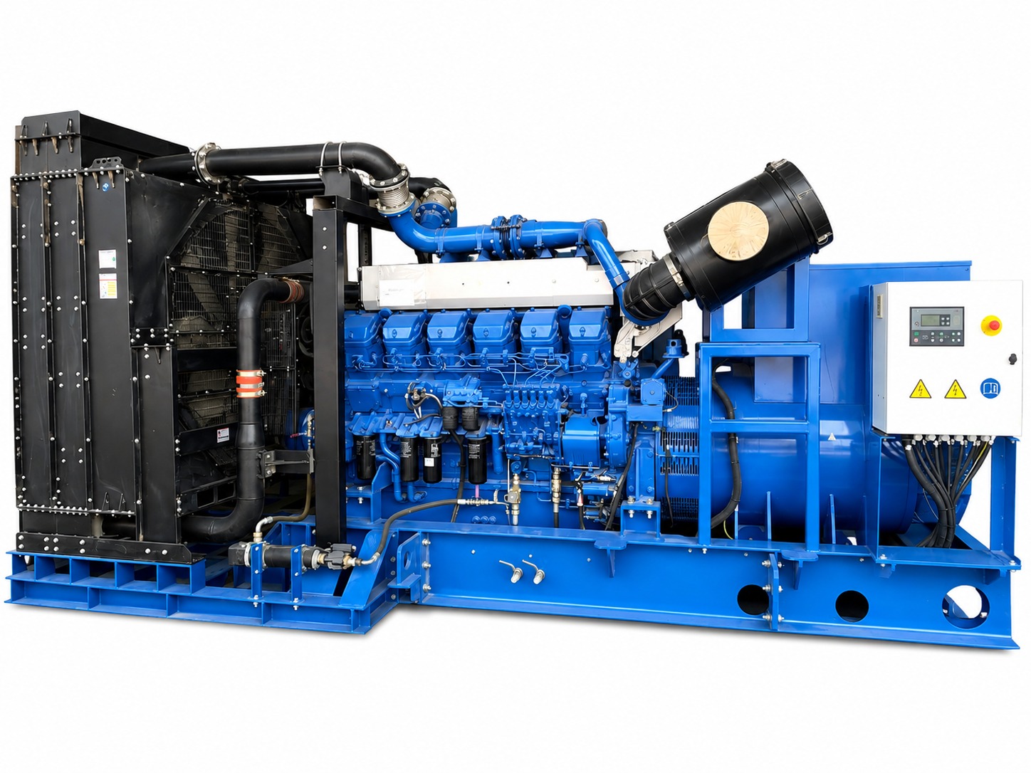 2000KVA heavy industrial diesel generator power unit supplied in Nigeria